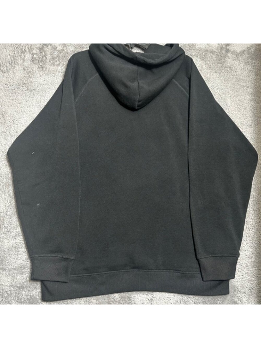 Mitre Mexico Hoodie Mens 2XL Black Raglan Sleeve Fleece Pullover Graphic Flag - Picture 6 of 6